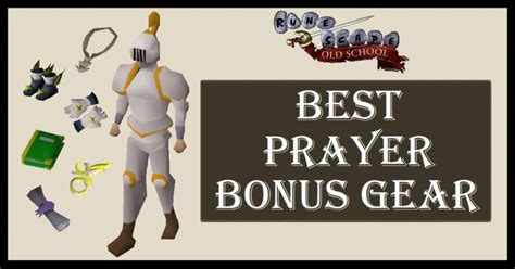 prayer bonus osrs
